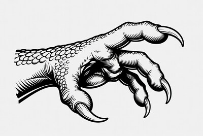 Dragon Claw Illustration