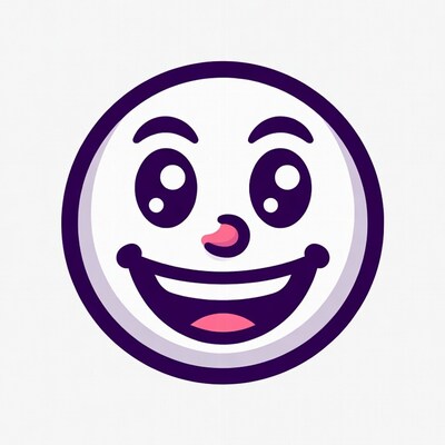 Happy Smiling Emoji Illustration