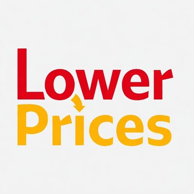 Lower Prices Arrow Graphic