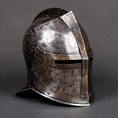 Medieval Knight Helmet