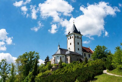 White Castle on Green Hill