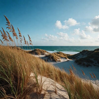 Sea Oats on Beach Dunes