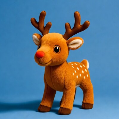 Rudolph Reindeer Plush Toy