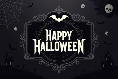 Happy Halloween Gothic Illustration