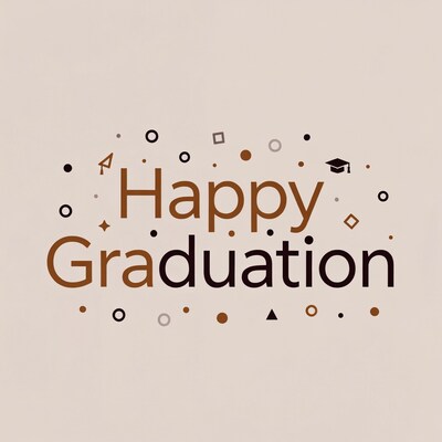 Happy Graduation illustration