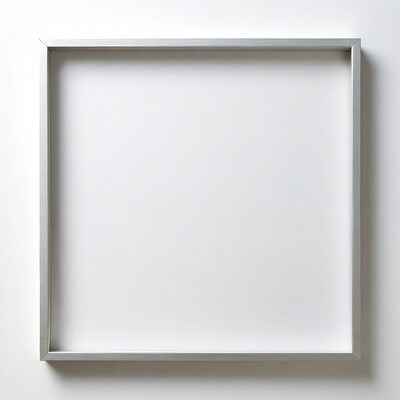 Silver Frame with White Mat