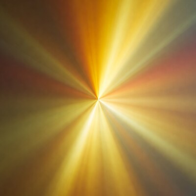 Radiant Golden Sunburst Background