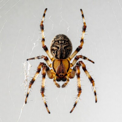 Garden Spider on Web