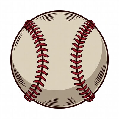 Baseball illustration