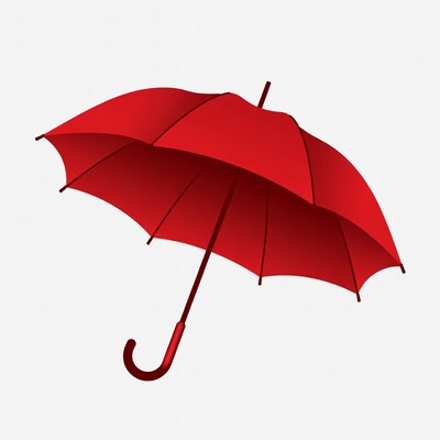 Red Umbrella Illustration