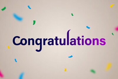 Congratulations with Colorful Confetti