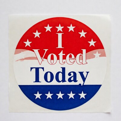 I Voted Today Sticker