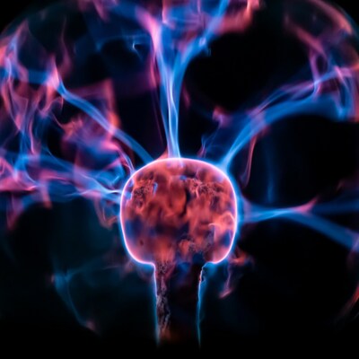 Glowing Plasma Ball Discharge
