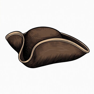 Tricorn Hat Illustration