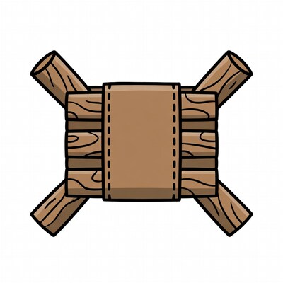 Wooden Crate Illustration