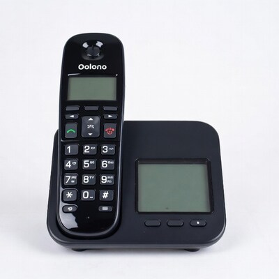 Oolono Black Cordless Phone