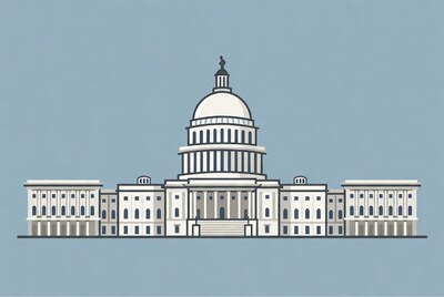US Capitol Building Illustration