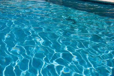 Sparkling Blue Swimming Pool Water