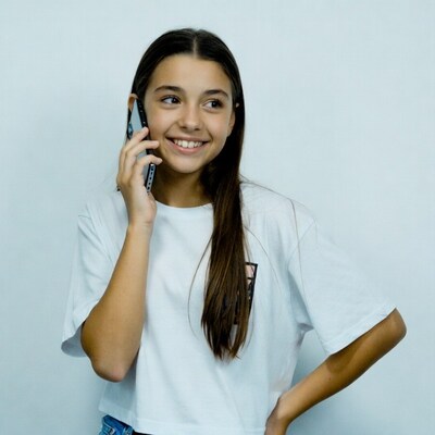 Girl talking on phone
