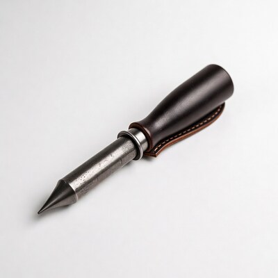 Soldering Iron with Leather Handle