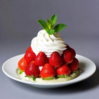 Strawberry Whipped Cream Dessert
