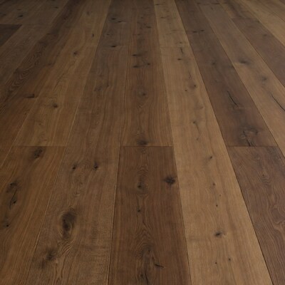 Rustic Oak Hardwood Floor Closeup