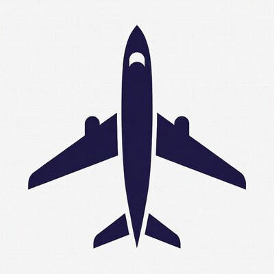 Airplane icon top view