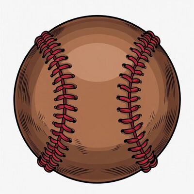 Baseball illustration