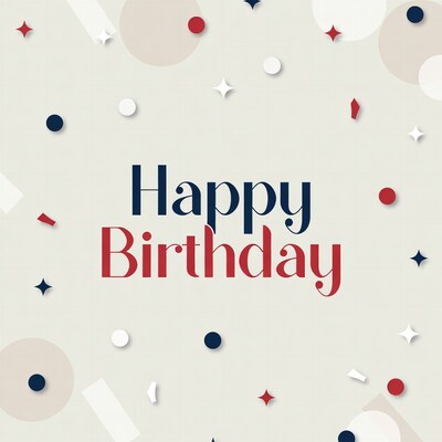 Happy Birthday illustration