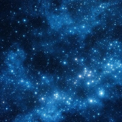 Starry Nebula in Deep Space