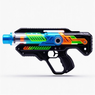 Futuristic Nerf Laser Blaster Gun