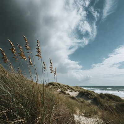 Sea Oats on Beach Dunes