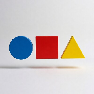 Blue Circle Red Square Yellow Triangle