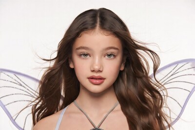 Girl with fairy wings