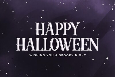 Happy Halloween Spooky Night Greeting