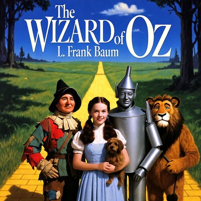 Wizard of Oz Characters on Yellow Brick Road