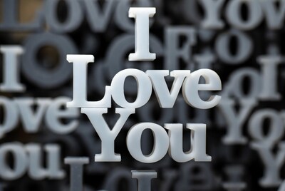 I Love You 3D Letters