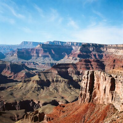 Grand Canyon Aerial Landscape View