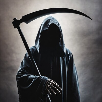 Grim Reaper with Scythe