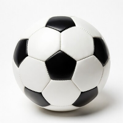 Soccer Ball on White Background