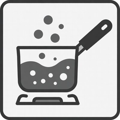 Boiling Pot on Stove Icon