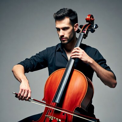 Man playing cello