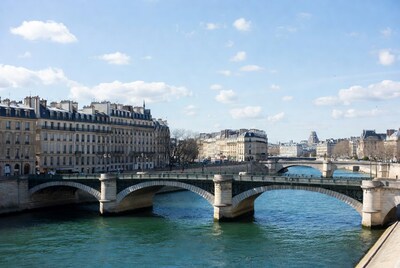 Pont Neuf Bridge over Seine River