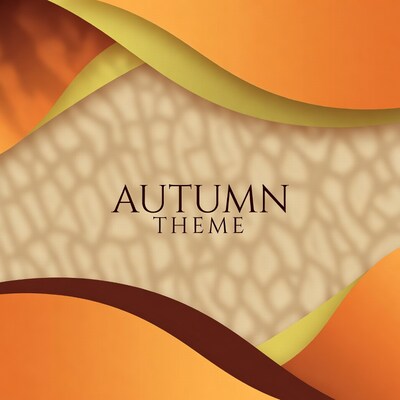 Autumn Theme Abstract Background