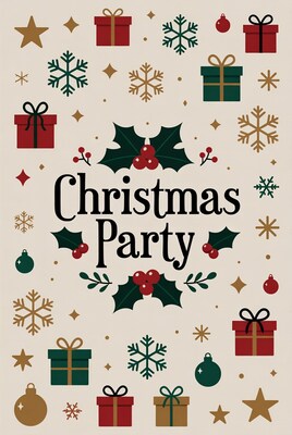 Christmas Party Illustration