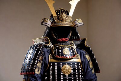 Samurai in Traditional Armor