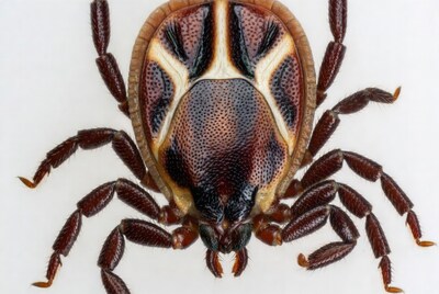 Closeup of Lone Star Tick