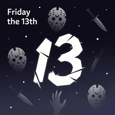 Friday the 13th Horror Illustration