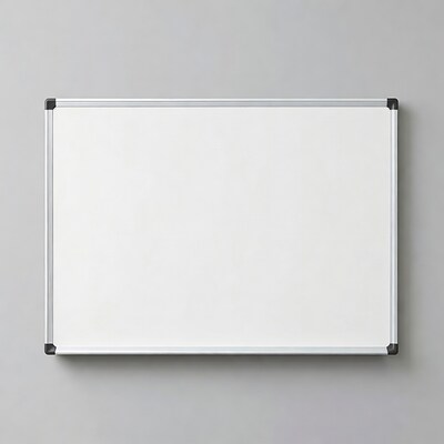 Empty White Dry Erase Board
