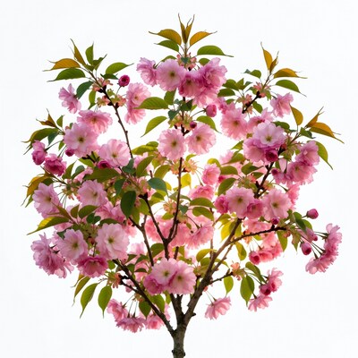 Pink Cherry Blossom Tree